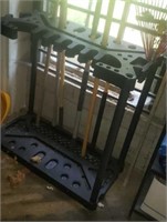 Hard Rubber Yard Tool Rack