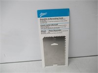 "As Is" Ateco Aluminum Icing Smoother and