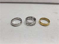 (3) Collectible Rings