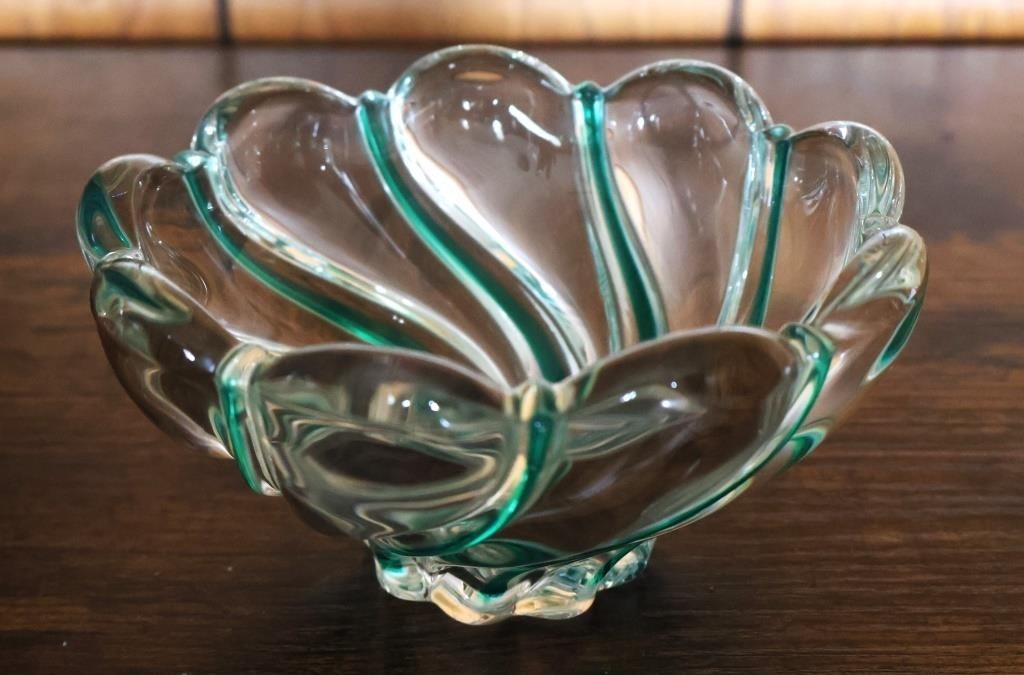 Mikasa Peppermint Swirl Bowl