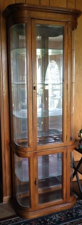 Lighted Curio Cabinet