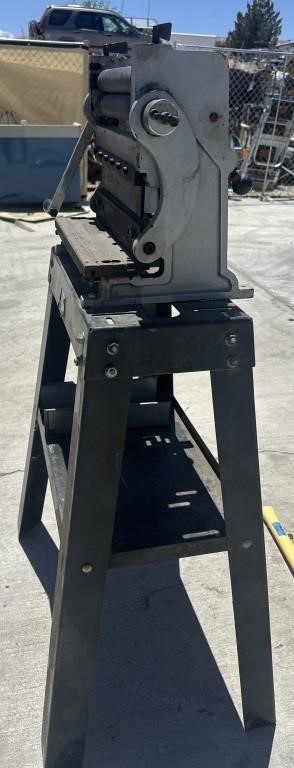 Metal Sheet Roller on Stand Heavy Duty