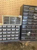 Staplers and organizers with screws, bolts, nuts,