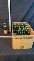 16 glass bottles of Sun Drop Dale Earnhardt