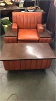 Mid-Century Modern Chair and Bench
