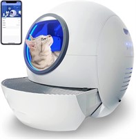 Hillpig Self-Cleaning Cat Litter Box: Extra Large