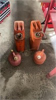 4 FUEL CANS