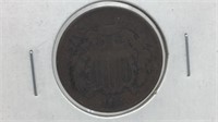 1865 2-Cent piece