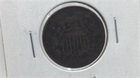 1854 2-Cent piece