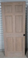 6-Panel Solid Core Door. 32".