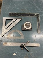 Variety of measuring tools