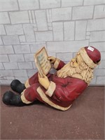 Large sitting Santa Clause
