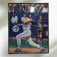 Framed Paul Molitor Toronto Blue Jays