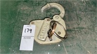 Vintage Adlake lock with key