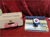 Vintage Toy typewriter. Marx