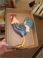 METAL ROOSTER FIGURE