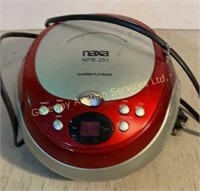 Naxa Portable Radio and CD