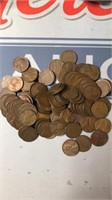 100+ WheatBack Pennies-unsearched
