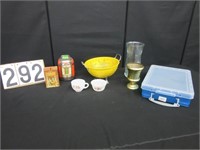Coin banks, kitchen clutter, etc.
