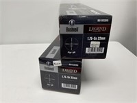 2 New Bushnell Legend Ultra HD 1.75-5X 32MM scopes