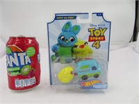 Hot wheels die cast Ducky & Bunny, Toy Story 4
