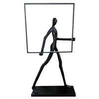 Abstract LED Fashion Statue Floor Lamp