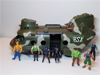 Chap Mei Heli-transport & 9 Gi Joe Type Action