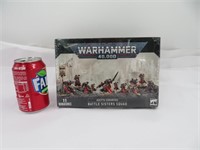 11 miniatures Warhammer , Battle Sisters Squad