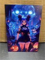 Halloween Girl 6x8 inch acrylic print ,some are