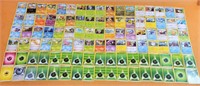 Collection of 102 pokemon cards