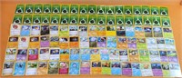 Collection of 102 pokemon cards