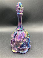 Fenton Glass Lavender Lilly Temple Bell