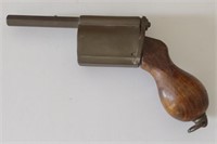Vtg. Victorian Silver Plated Novelty Revolver