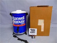 Maxwell House 30 Cup Coffee Pot    "1980's"