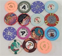 15 Elko Nevada Casino Chips