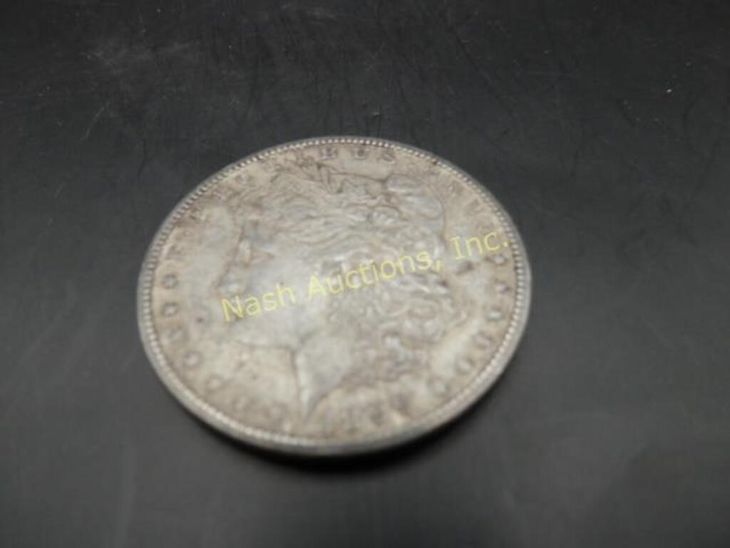 1899 O Morgan silver dollar