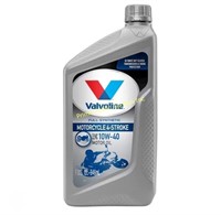 Valvoline 4-Stroke Motorcycle Motor Oil, 10W-40