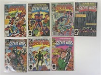 Marvel Secret Wars Issues #1-4 & 10-12