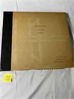 Vintage Puccini La Tosca Record Collection Vol 1