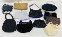 Lot of Old Purses
