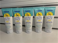 5 PK Coppertone Oil Free & Shine Sunscreen