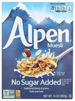 Alpen No Sugar Added Cereal, 14 Ounce