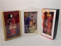 3 Chinese Themed Barbies: 1 Custom Barbie