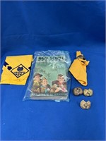 Boy Scout Handbook & Cub Scout Neckerchief