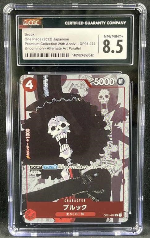 2022 One Piece Premium 25th Alt Art Brook CGC