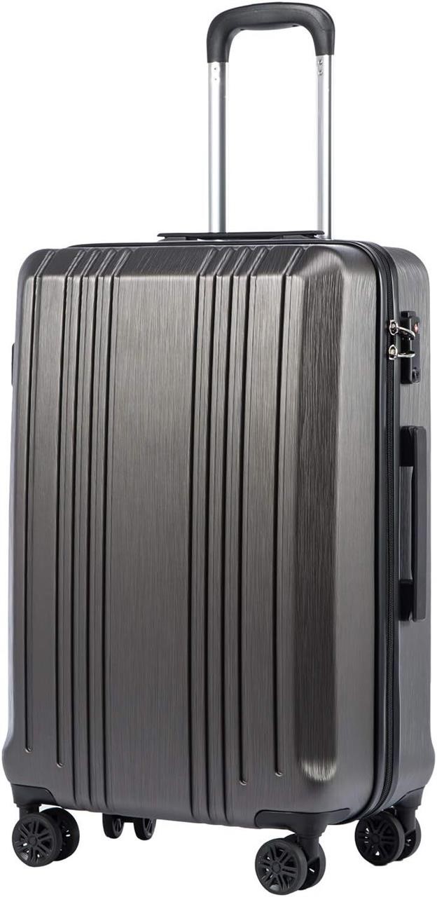 Coolife Expandable Luggage w/TSA Lock 20in 24in