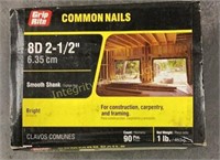 GripRite Common Nails 8D 2-1/2”