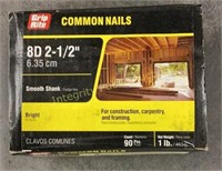 GripRite Common Nails 8D 2-1/2”