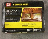 GripRite Common Nails 8D 2-1/2”