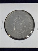 1974 Commonwealth of the Bahamas 2 Dollar Coin